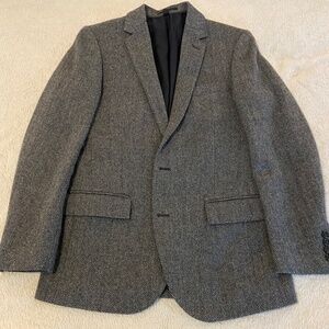 J. Crew Ludlow Wool Herringbone Blazer in Gray - Size 38R